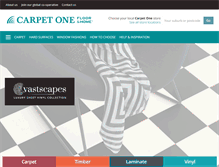 Tablet Screenshot of carpetone.com.au